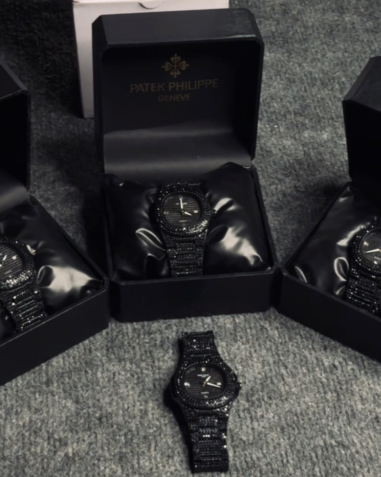 Patek Philippe Iced-toned Black