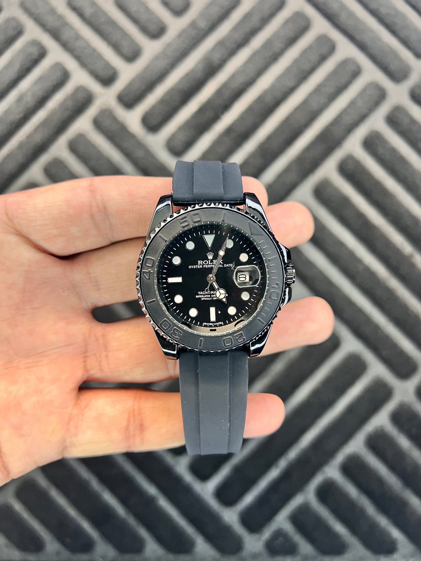 Rolex Yatch Master (silicone straps)